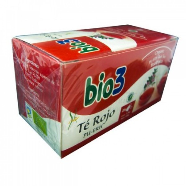 Bio 3 Te Rojo Ecologico 25 Bolsitas