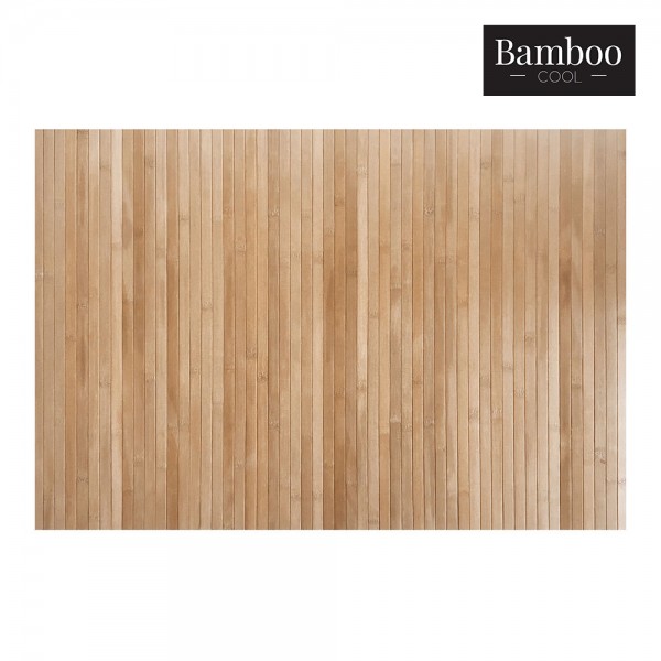 Alfombra bambú natur 80 x 150 cm