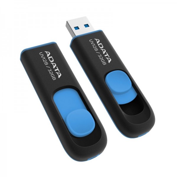 Adata lapiz usb uv128 32gb usb 3.2 negro/azul Adata lapiz usb uv128 32gb usb 3.2 negro/azul