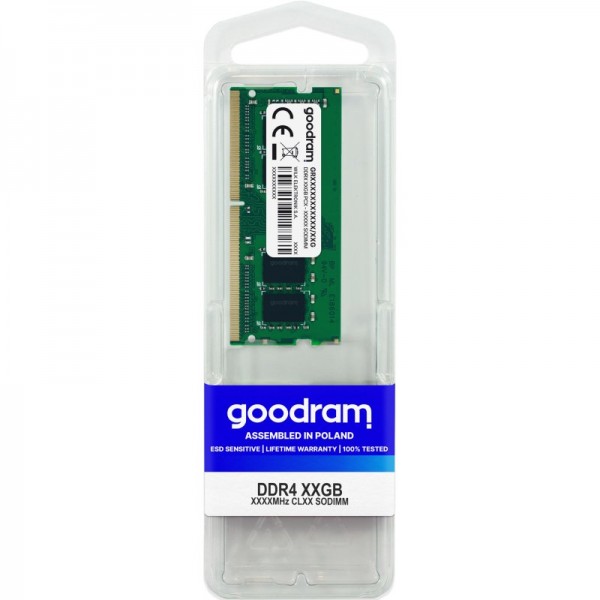 Goodram 8gb ddr4 3200mhz cl22 sodimm Goodram 8gb ddr4 3200mhz cl22 sodimm