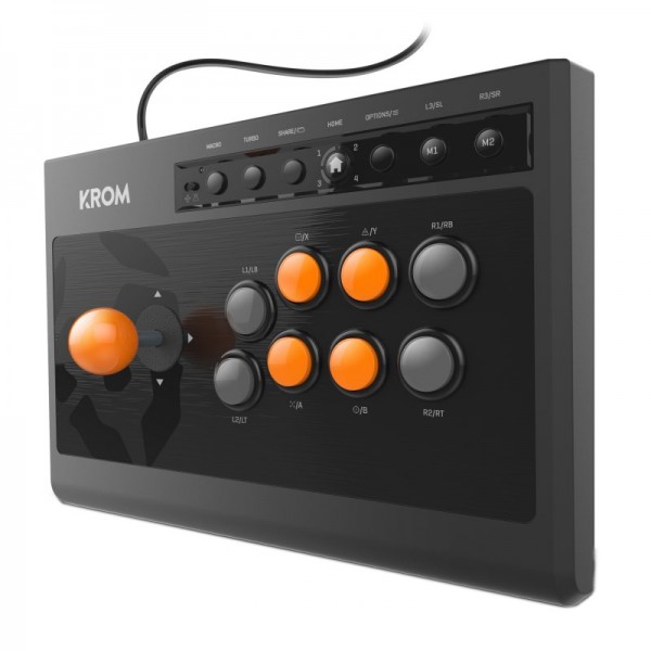 Krom gamepad arcade kumite multiplataforma