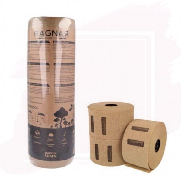 Eurostil kraft papel cuello pack 5un