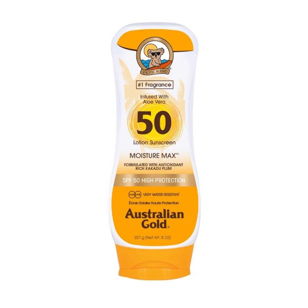 Australian gold moisture max lotion spf50 237ml