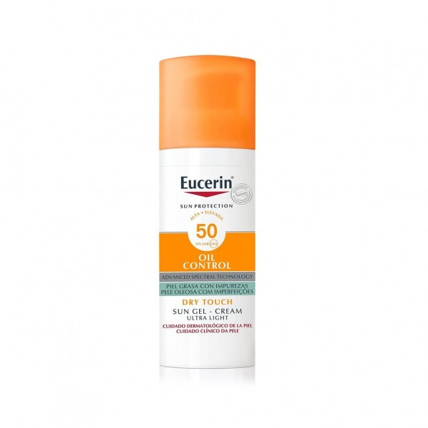 Eucerin Sun Gel-Crema Facial Oil Control Dry Touch Fps 50+ 50ml