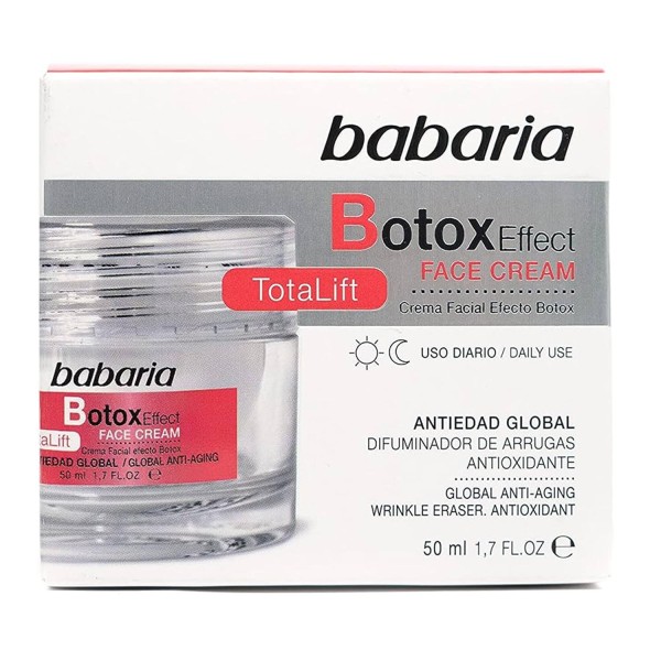 Babaria efecto botox crema facial 50ml