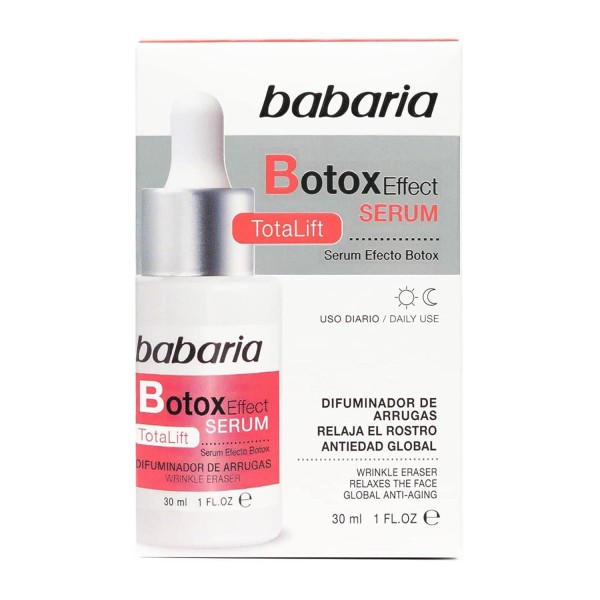 Babaria efecto botox serum difuminador de arrugas 30ml
