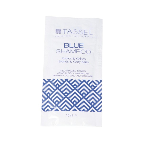 Eurostil blue champu cabellos rubios y grises 10ml