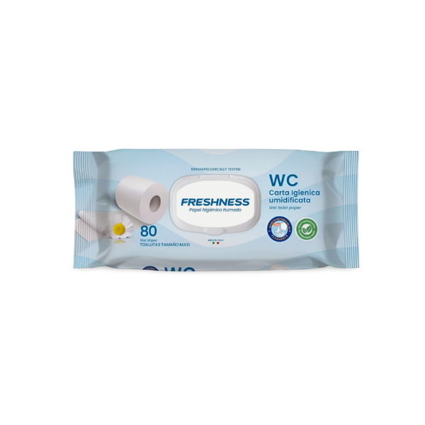 Freshness Toallitas WC  80 unidades