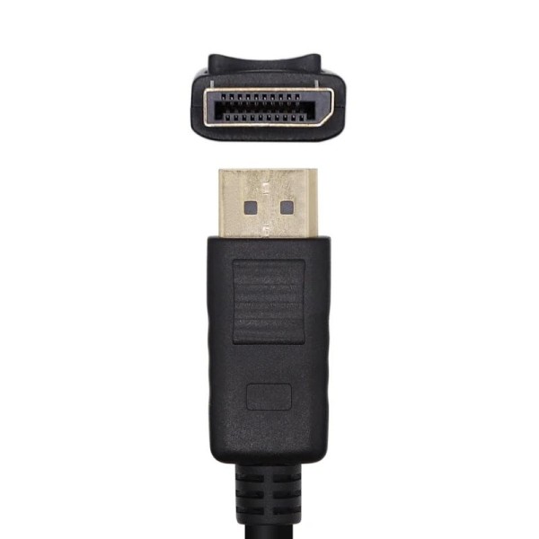 Aisens cable dp v1.2 4k@60hz dp/m-dp/m negro 2.0m