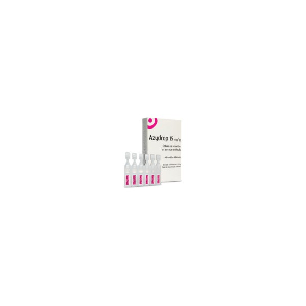 Azydrop 15 Mg Colirio 6 Unidosis