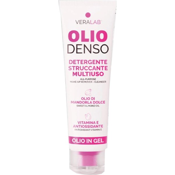 Veralab olio denso desmaquillante de cara multi-uso almendra dulce vitamina-e 80ml
