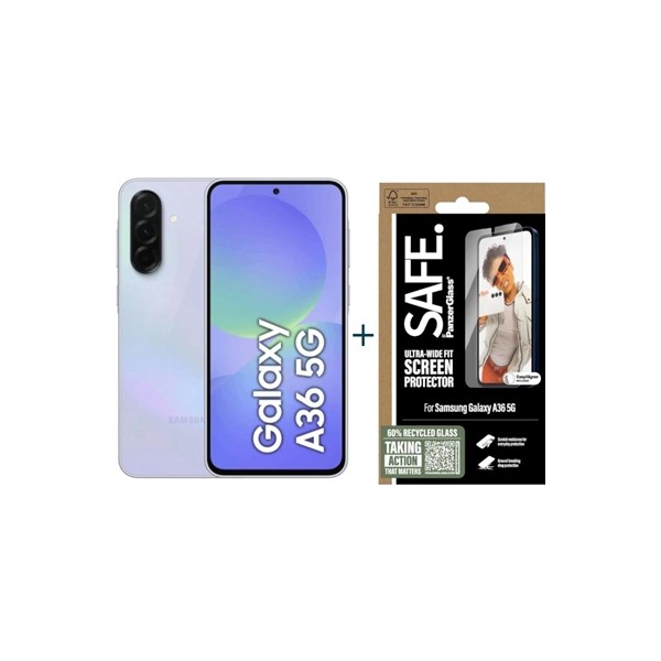 Samsung galaxy a36 256gb 8gb lavander+prot safe