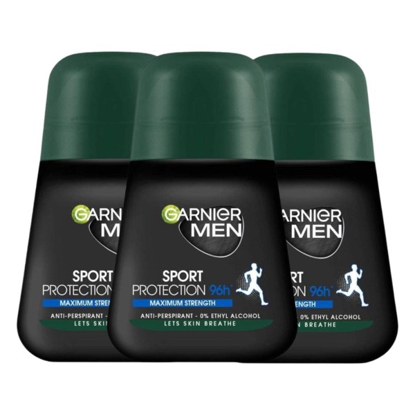 Garnier men sport desodorante roll-on anti-transpirante 50ml