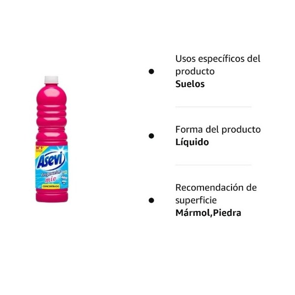 Asevi fregasuelos concentrado Mio 1L