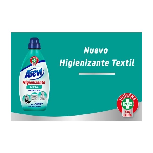 Asevi higienizante textil sin lejía 720ml