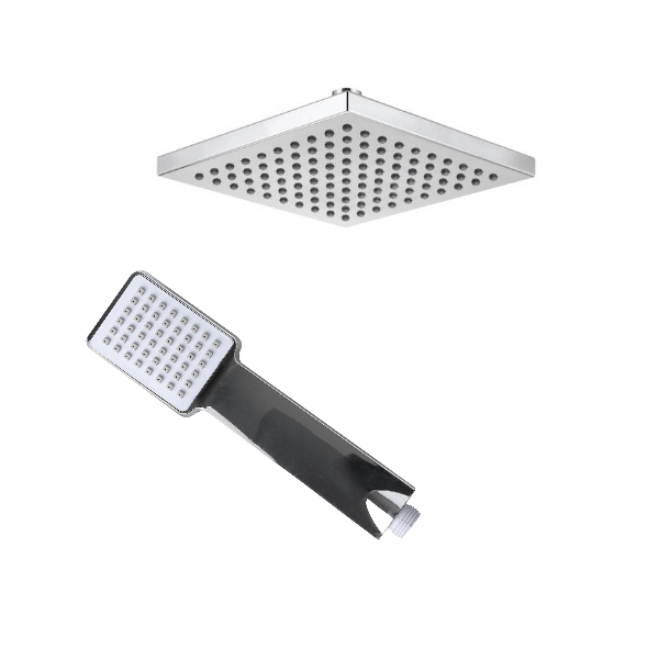 Barra baño oceanic rociador cuadrado