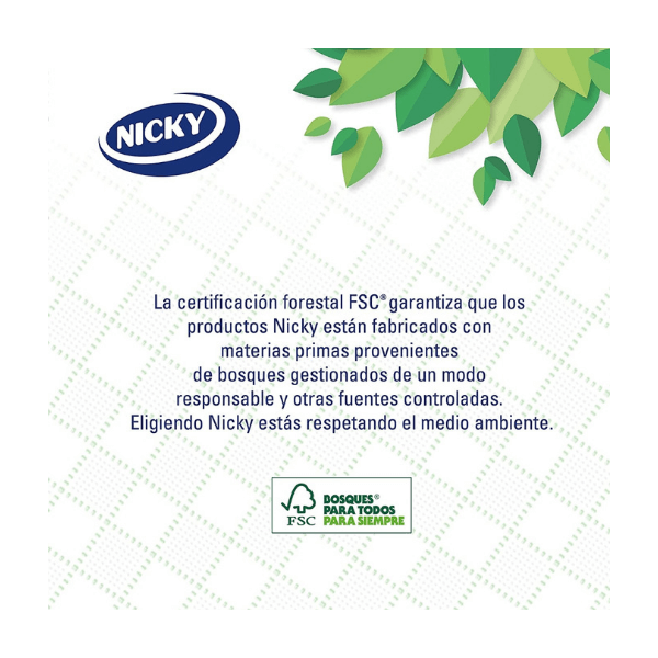 Nicky papel higiénico Aloe Vera 6 rollos