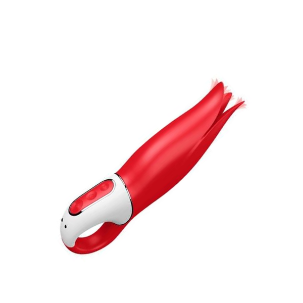 Satisfyer power flower vibrador rojo