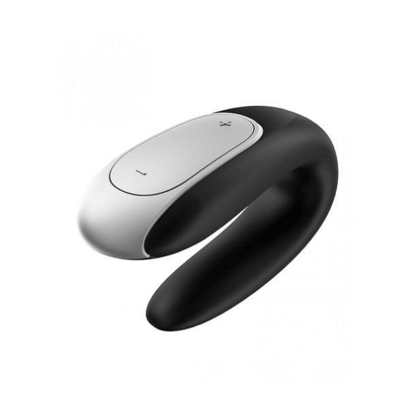 Satisfyer double fun vibrador parejas negro