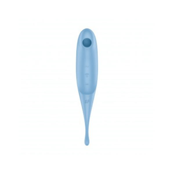 Satisfyer twirling pro vibrador air pulse hybrid azul