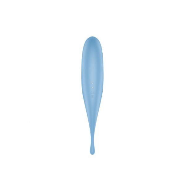 Satisfyer twirling pro vibrador air pulse hybrid azul