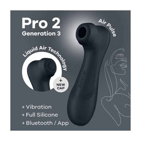 Satisfyer pro2 generation 3 negro con app Satisfyer pro2 generation 3 negro con app